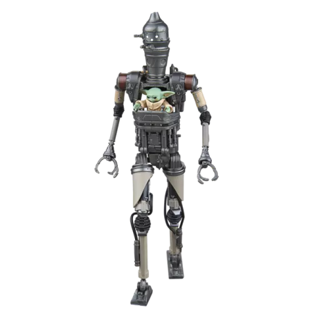 THE MANDALORIAN - IG-12 & Grogu - Figurine Black Series 15cm 