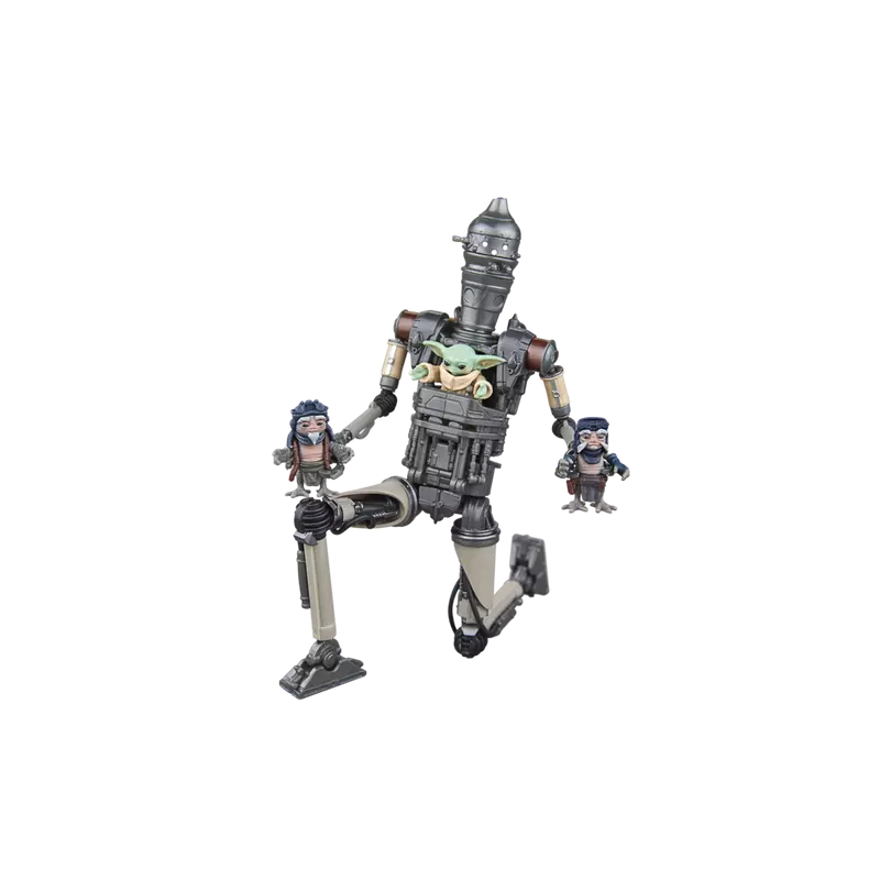 THE MANDALORIAN - IG-12 & Grogu - Figurine Black Series 15cm 