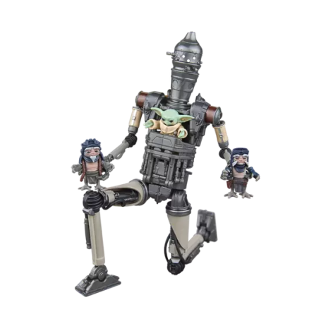 THE MANDALORIAN - IG-12 & Grogu - Figurine Black Series 15cm 