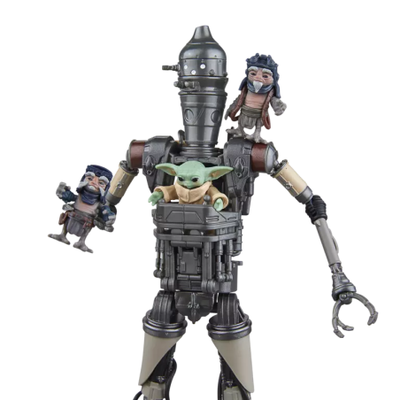 THE MANDALORIAN - IG-12 & Grogu - Figurine Black Series 15cm 