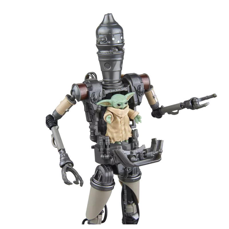 THE MANDALORIAN - IG-12 & Grogu - Figurine Black Series 15cm 
