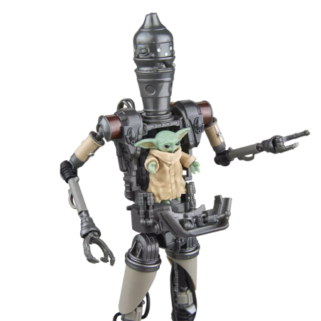 THE MANDALORIAN - IG-12 & Grogu - Figurine Black Series 15cm 