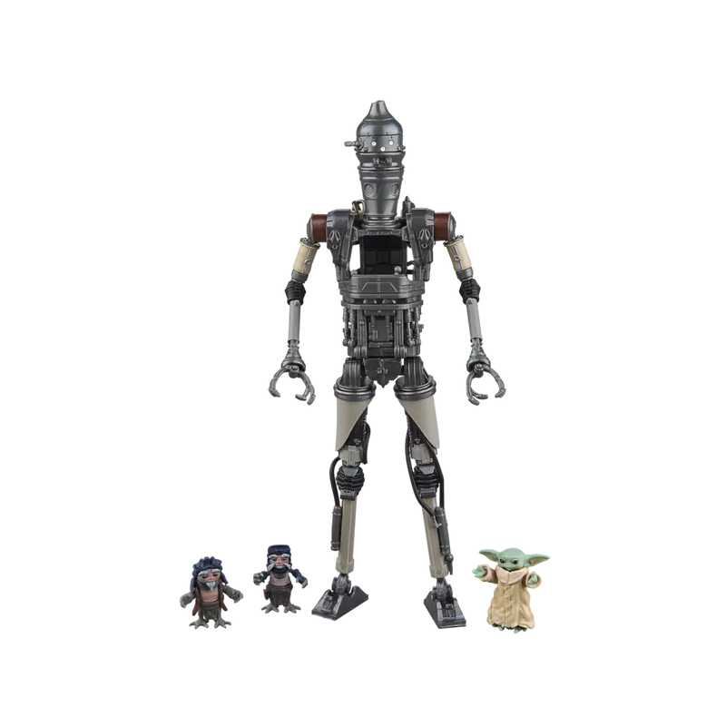 THE MANDALORIAN - IG-12 & Grogu - Figurine Black Series 15cm 