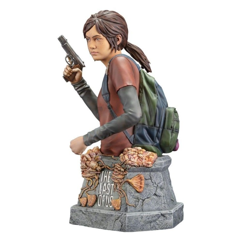 THE LAST OF US - Ellie avec pistolet - Buste 19cm 