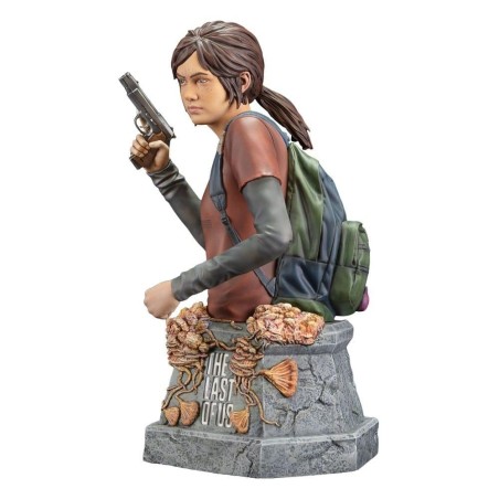 THE LAST OF US - Ellie avec pistolet - Buste 19cm 