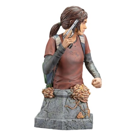 THE LAST OF US - Ellie avec pistolet - Buste 19cm 