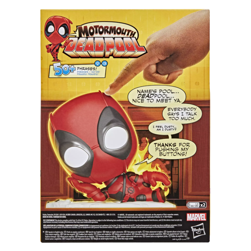 MARVEL - Deadpool - Figurine Motor Mouth 12cm (Version Anglaise) 