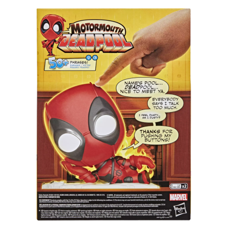MARVEL - Deadpool - Figurine Motor Mouth 12cm (Version Anglaise) 