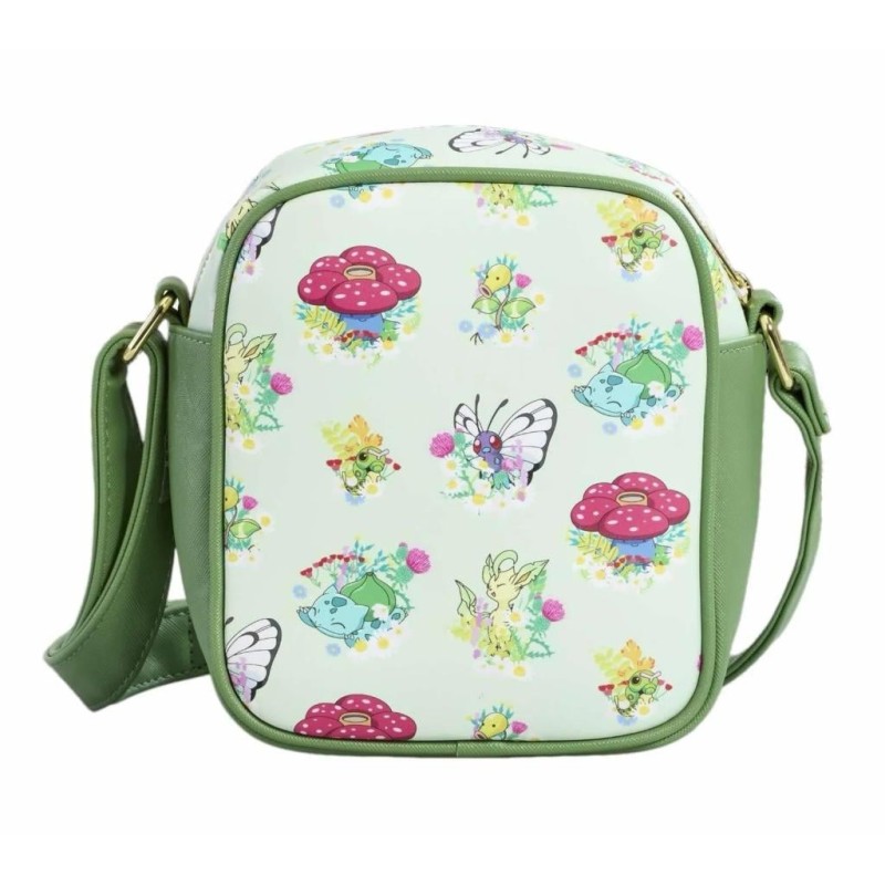 POKEMON - Type plante - Sac bandoulière LoungeFly 