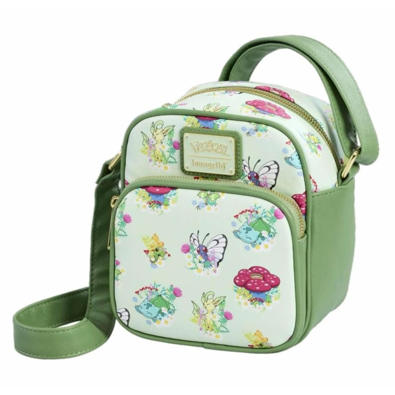 POKEMON - Type plante - Sac bandoulière LoungeFly 