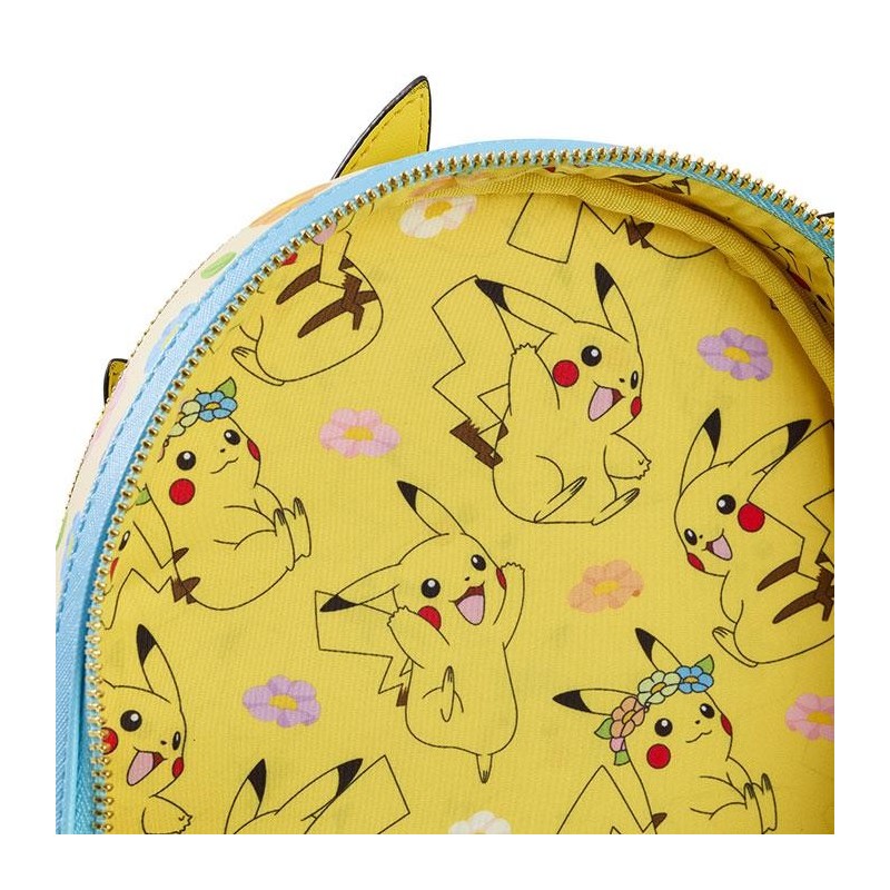 POKEMON - Pikachu Floral - Mini Sac à Dos LoungeFly 
