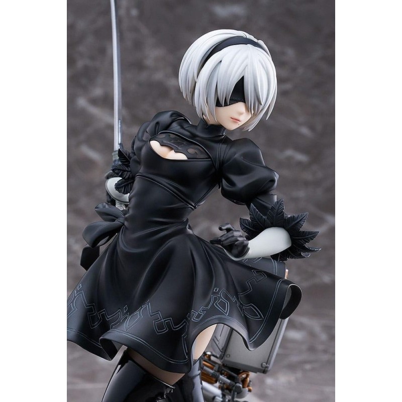 NIER AUTOMATA VER.1.1A - 2B - Statuette 1/7 28cm 