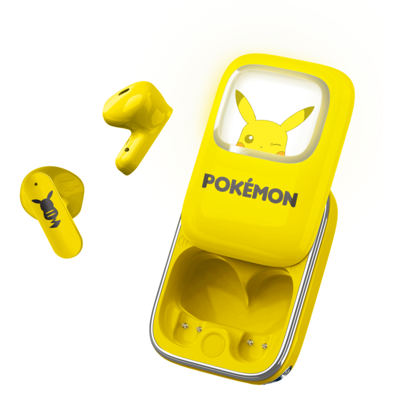 POKEMON - Pikachu - Slide Case Light Up - Earpods Audio TWS 