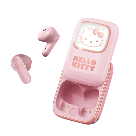 HELLO KITTY - Slide Case Light Up - Earpods Audio TWS 