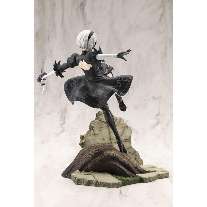 NIER AUTOMATA VER. 1.1A - 2B - Statuette ARTFXJ 1/8 24cm 