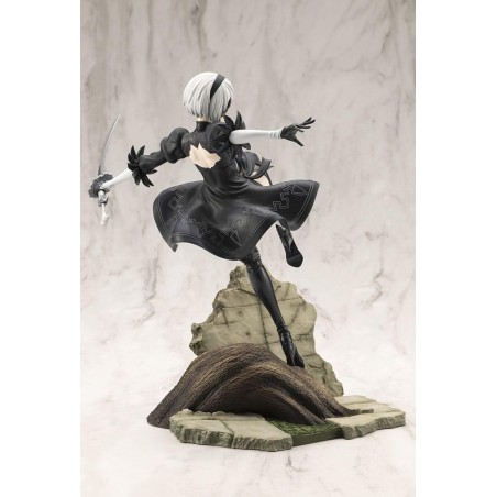 NIER AUTOMATA VER. 1.1A - 2B - Statuette ARTFXJ 1/8 24cm 
