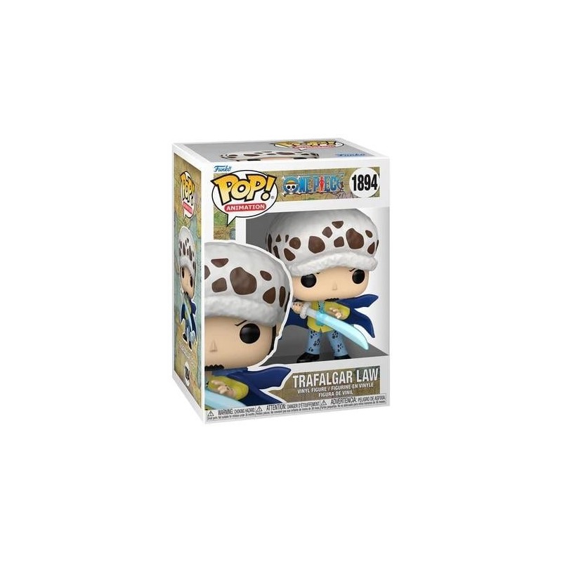 ONE PIECE - POP Animation N° 1894 - Trafalgar Law avec Blue Anesthesia 