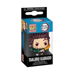DEMON SLAYER - Pocket Pop Keychains - Tanjiro (Sun Breathing)  2