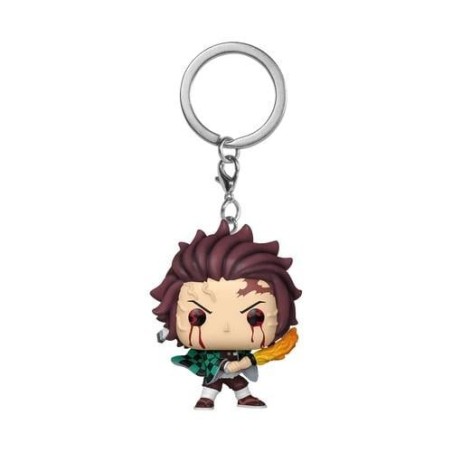 DEMON SLAYER - Pocket Pop Keychains - Tanjiro (Sun Breathing) 