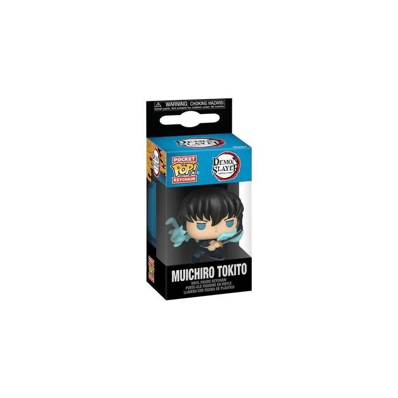 DEMON SLAYER - Pocket Pop Keychains - Muichiro (Attaque) 