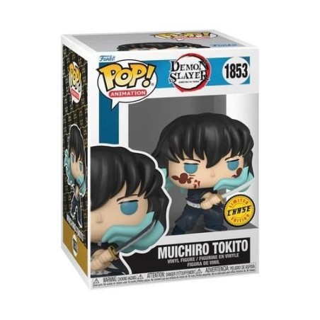 DEMON SLAYER - POP Animation N° 1853 - Muichiro (Attaque) avec Chase 