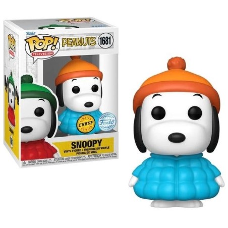 PEANUTS - POP Television N° 1681 - Snoopy in coat avec Chase 