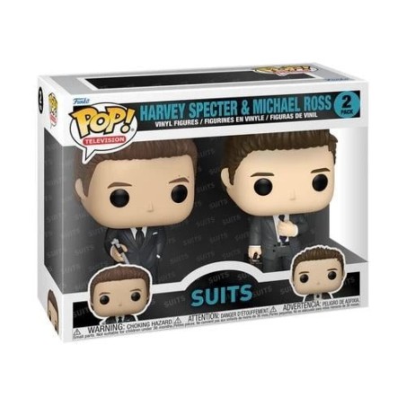 SUITS - POP Television - 2 Pack Harvey Specter & Michael Ross 