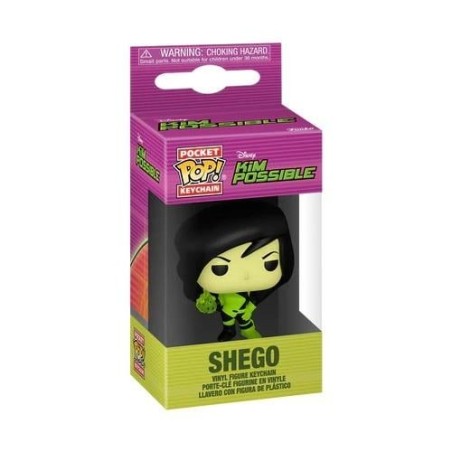 KIM POSSIBLE - Pocket Pop Keychains - Shego 