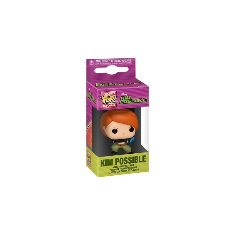 KIM POSSIBLE - Pocket Pop Keychains - Kim 