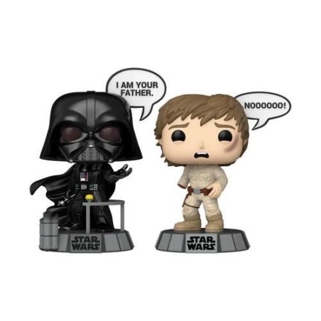 STAR WARS - POP - 2 Pack Dark Vador & Luke 