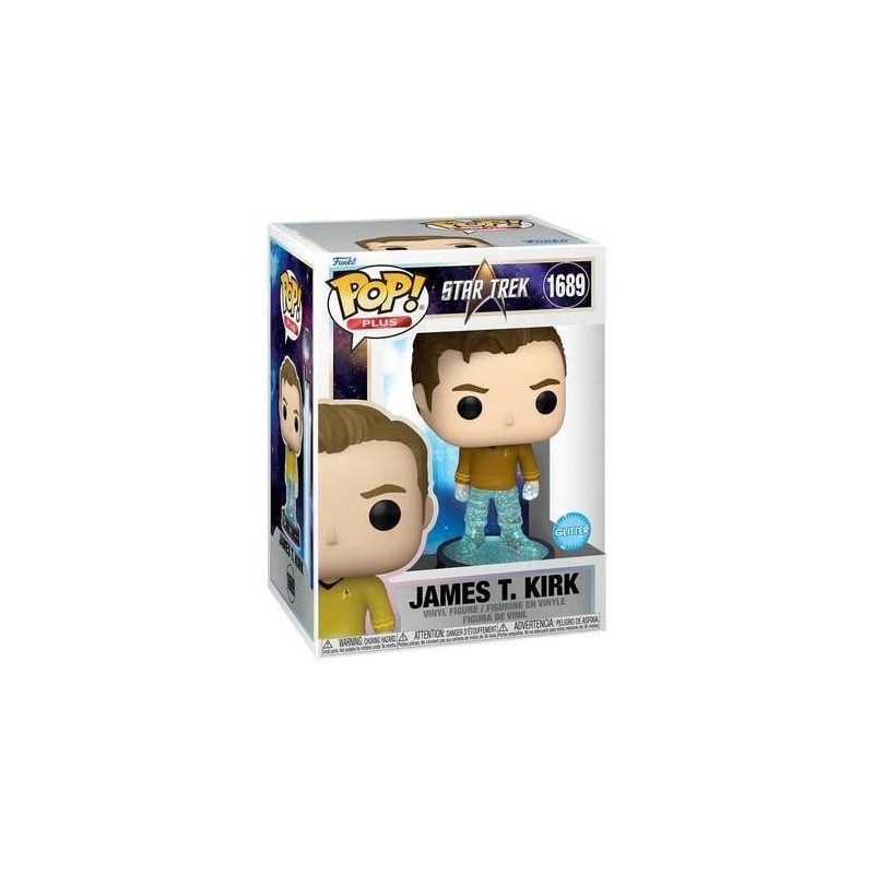 STAR TREK TRANSPORTER - POP Plus N° 1689 - Kirk (Glitter) 