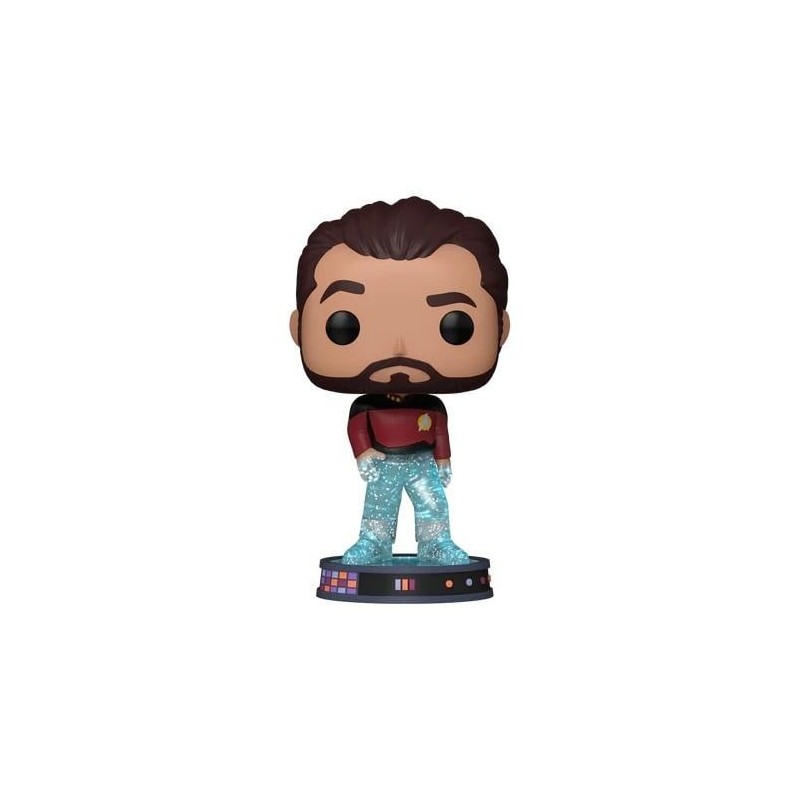 STAR TREK TRANSPORTER - POP Plus N° 1688 - Riker (Glitter) 