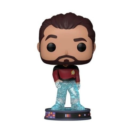 STAR TREK TRANSPORTER - POP Plus N° 1688 - Riker (Glitter) 