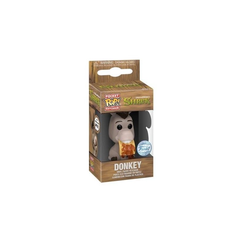 SHREK 30EME ANNIVERSAIRE - Pocket Pop Keychains - L'Ane 