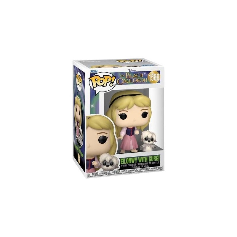TARAM ET CHAUDRON MAGIQUE - POP & Buddy N° 1588 - Eilonwy avec Gurgi 