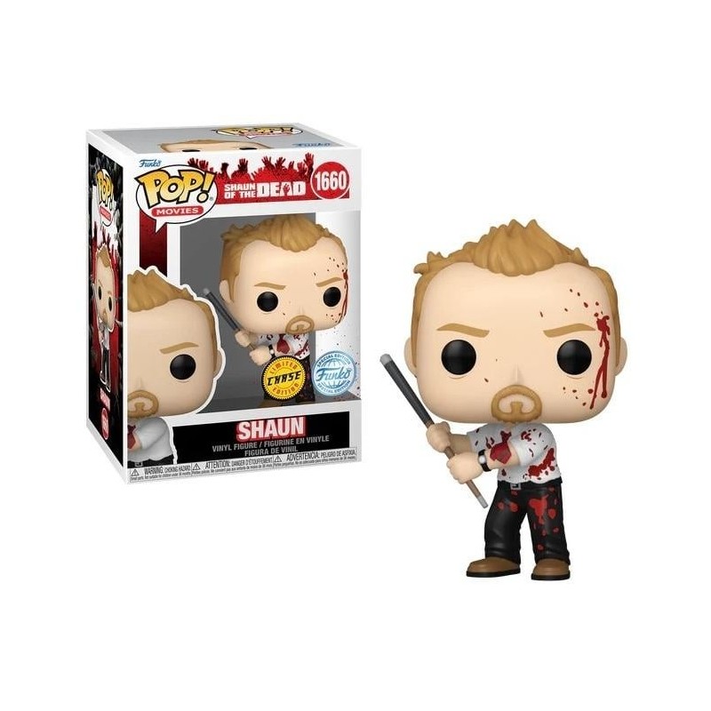SHAUN OF THE DEAD - POP Movies N° 1660 - Shaun avec Chase (BD) 