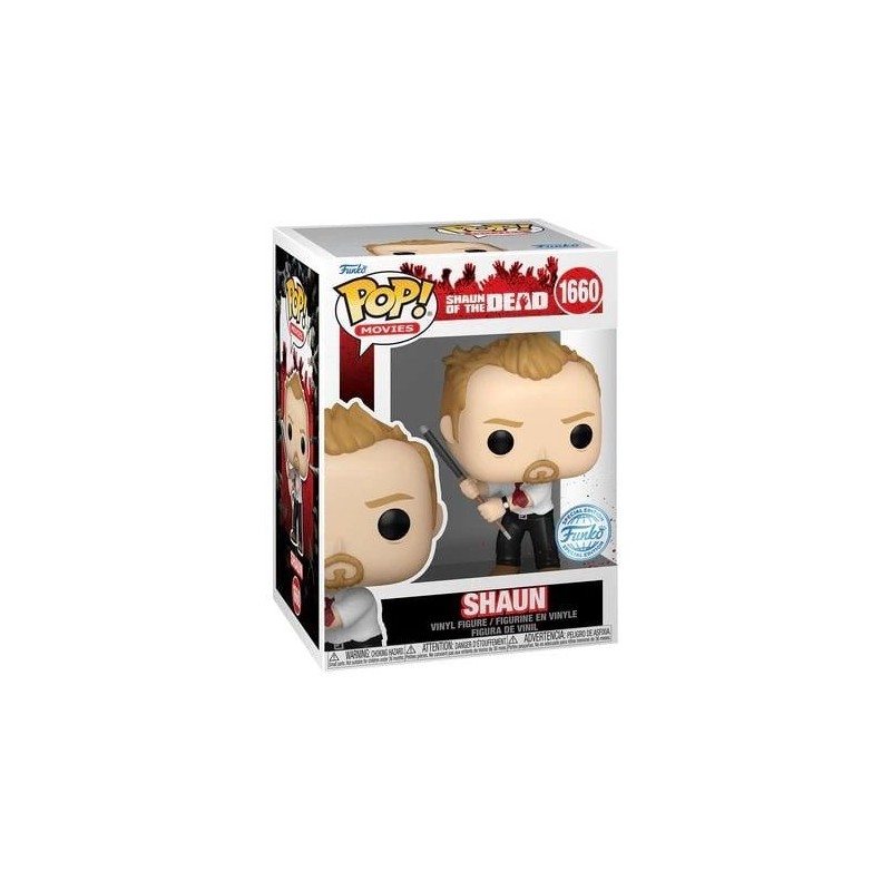 SHAUN OF THE DEAD - POP Movies N° 1660 - Shaun avec Chase (BD) 