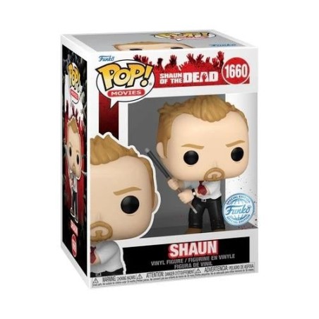 SHAUN OF THE DEAD - POP Movies N° 1660 - Shaun avec Chase (BD) 