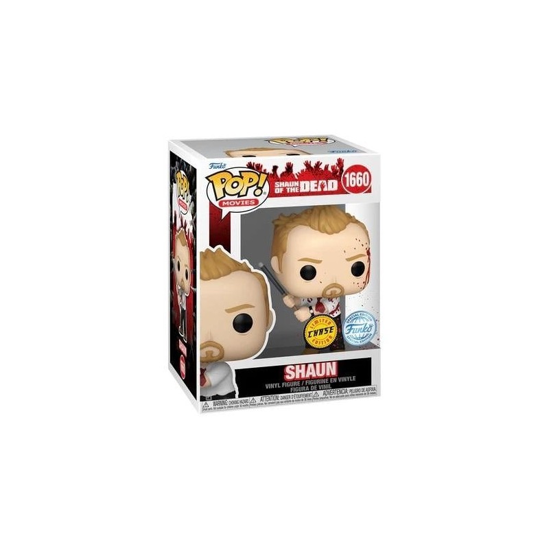 SHAUN OF THE DEAD - POP Movies N° 1660 - Shaun avec Chase (BD) 