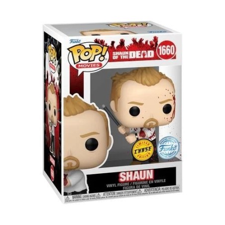 SHAUN OF THE DEAD - POP Movies N° 1660 - Shaun avec Chase (BD) 