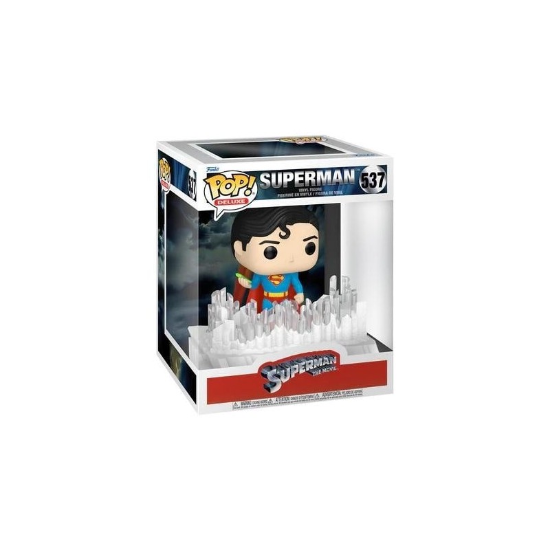 SUPERMAN (1978) - POP Deluxe N° 537 - Superman (Forteresse Solitude) 