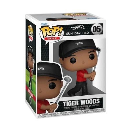 GOLF - POP N° 05 - Tiger Woods (Swing) 