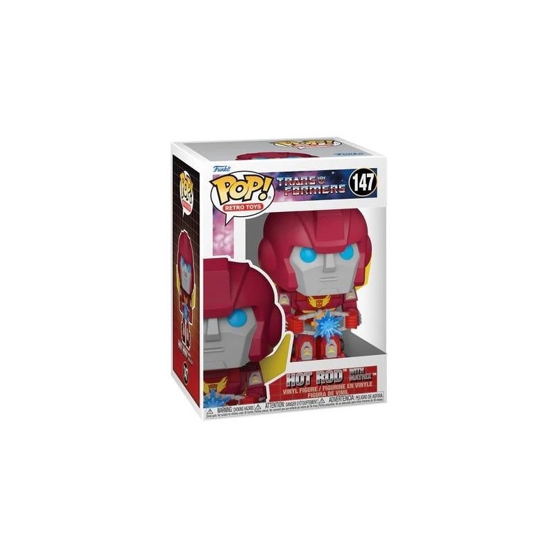 TRANSFORMERS - POP N° 147 - Hot Rod avec Matrix 