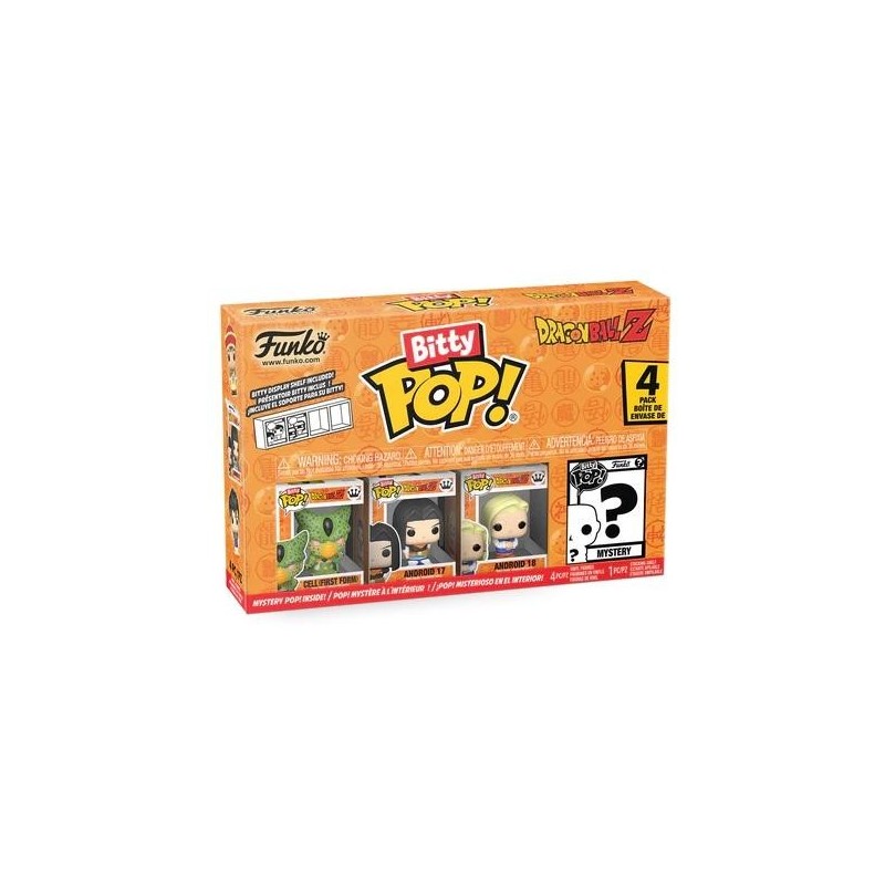 DRAGON BALL Z - Bitty Pop 4 Pack 2.5cm - Cell (First Form) 