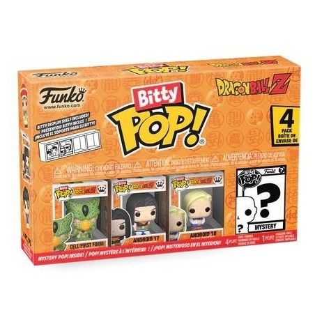 DRAGON BALL Z - Bitty Pop 4 Pack 2.5cm - Cell (First Form) 