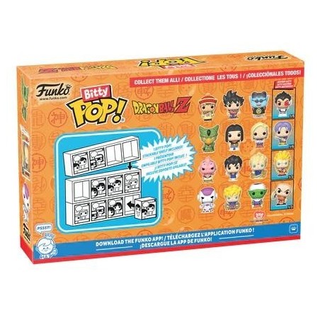 DRAGON BALL Z - Bitty Pop 4 Pack 2.5cm - Cell (First Form) 