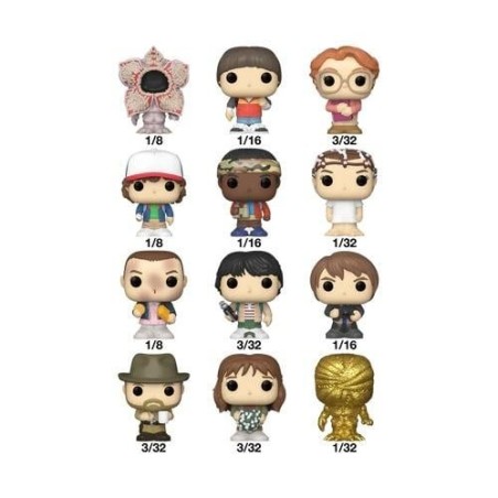 STRANGER THINGS - Mystery Bitty Pop (Box 32 pieces) 