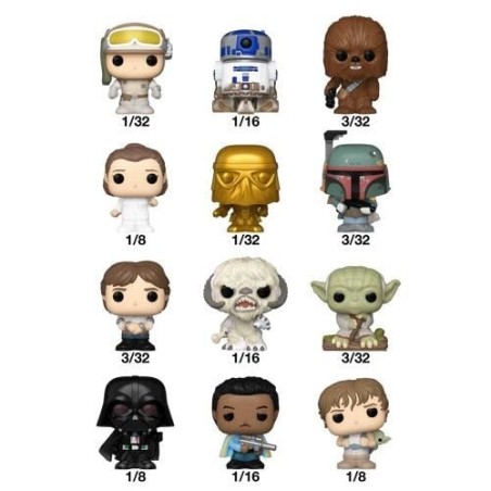 STAR WARS - Mystery Bitty Pop (Box 32 pieces) 