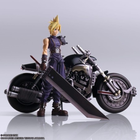 FINAL FANTASY VII - Cloud & Hardy-Daytona - Figurine Bring Arts 15cm 