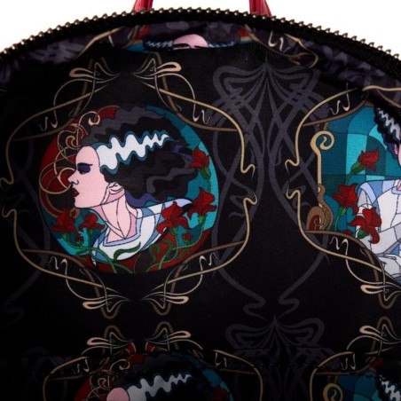 UNIVERSAL MONSTER - Fiancée de Frankenstein - Mini Sac à Dos LoungeFly 